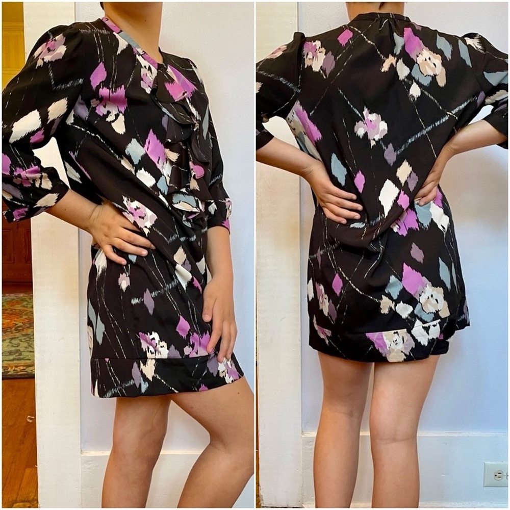 Silence + Noise Long Sleeve Mini Dress